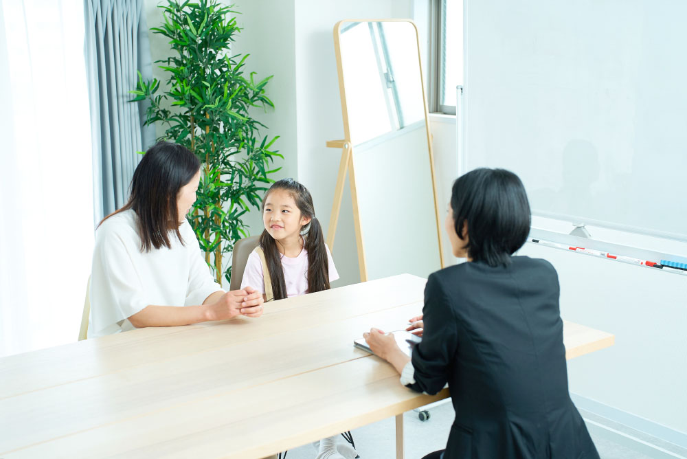 治療費の説明の様子